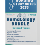 Hematology Nursing Notes Bundle — NCLEX-RN study guide