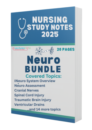 Neuro Nursing Notes Bundle — neurology nursing study guide