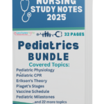 Pediatrics Nursing Notes Bundle — pediatric nursing study guide