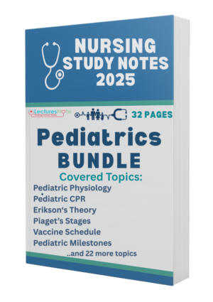 Pediatrics Nursing Notes Bundle — pediatric nursing study guide