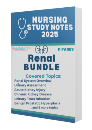 Renal Urinary Nursing Notes Bundle — kidney nursing study guide