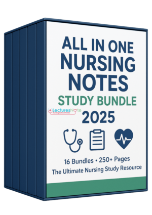 All-in-One Nursing Notes Study Bundle — complete NCLEX-RN prep