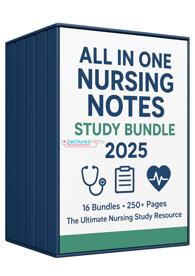 All-In-One Nursing Notes Bundle preview