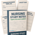 Nursing Study Templates and Planner — PDF download