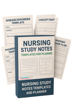 Nursing Study Templates and Planner — PDF download