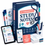 ATI Fundamentals Study Notes digital PDF binder mockup
