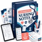 Fundamentals Nursing Notes digital PDF binder mockup