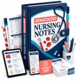 Hematology Nursing Notes digital PDF binder mockup