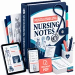 Musculoskeletal Nursing Notes digital PDF binder mockup