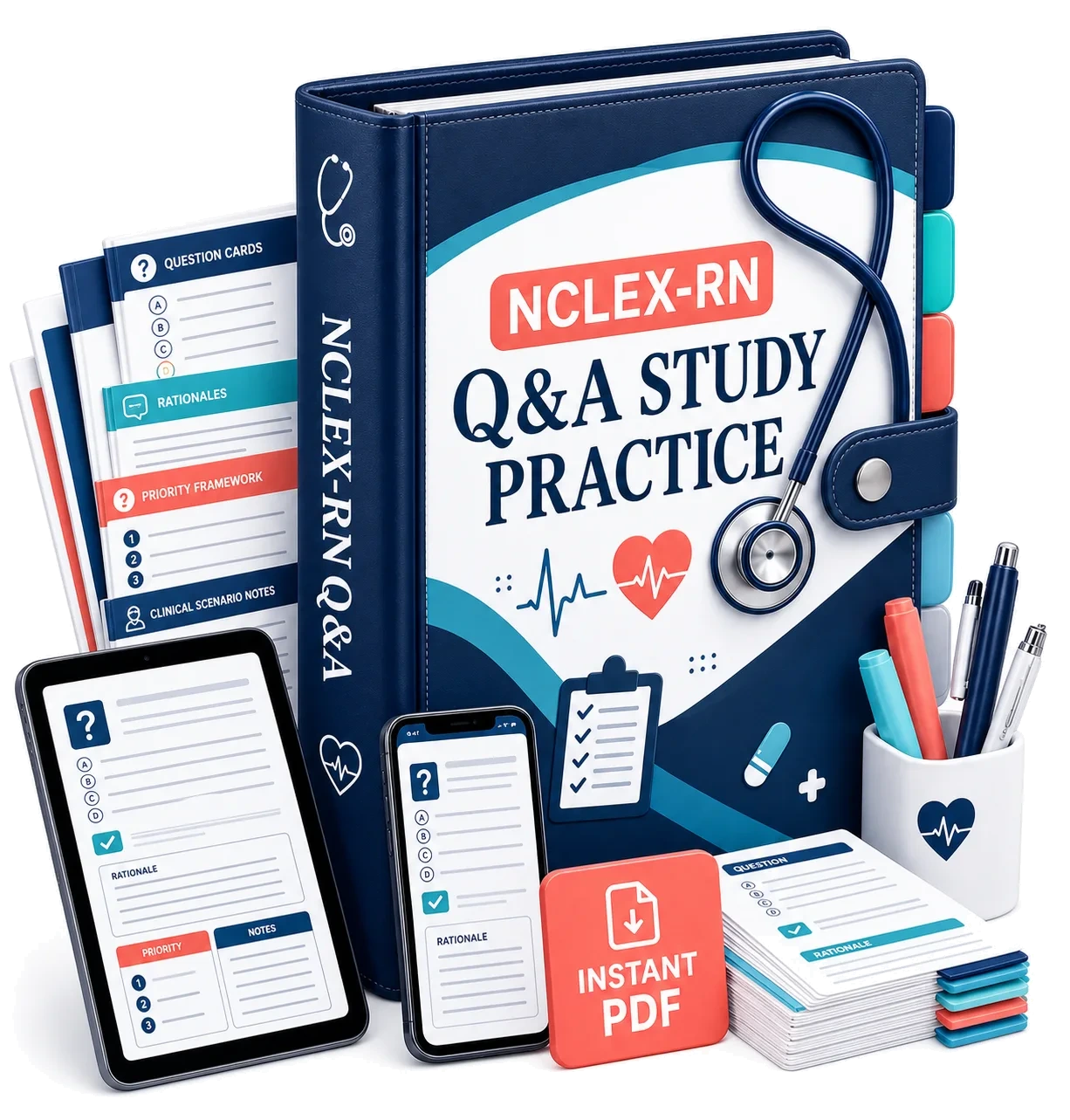NCLEX-RN practice questions and explanations