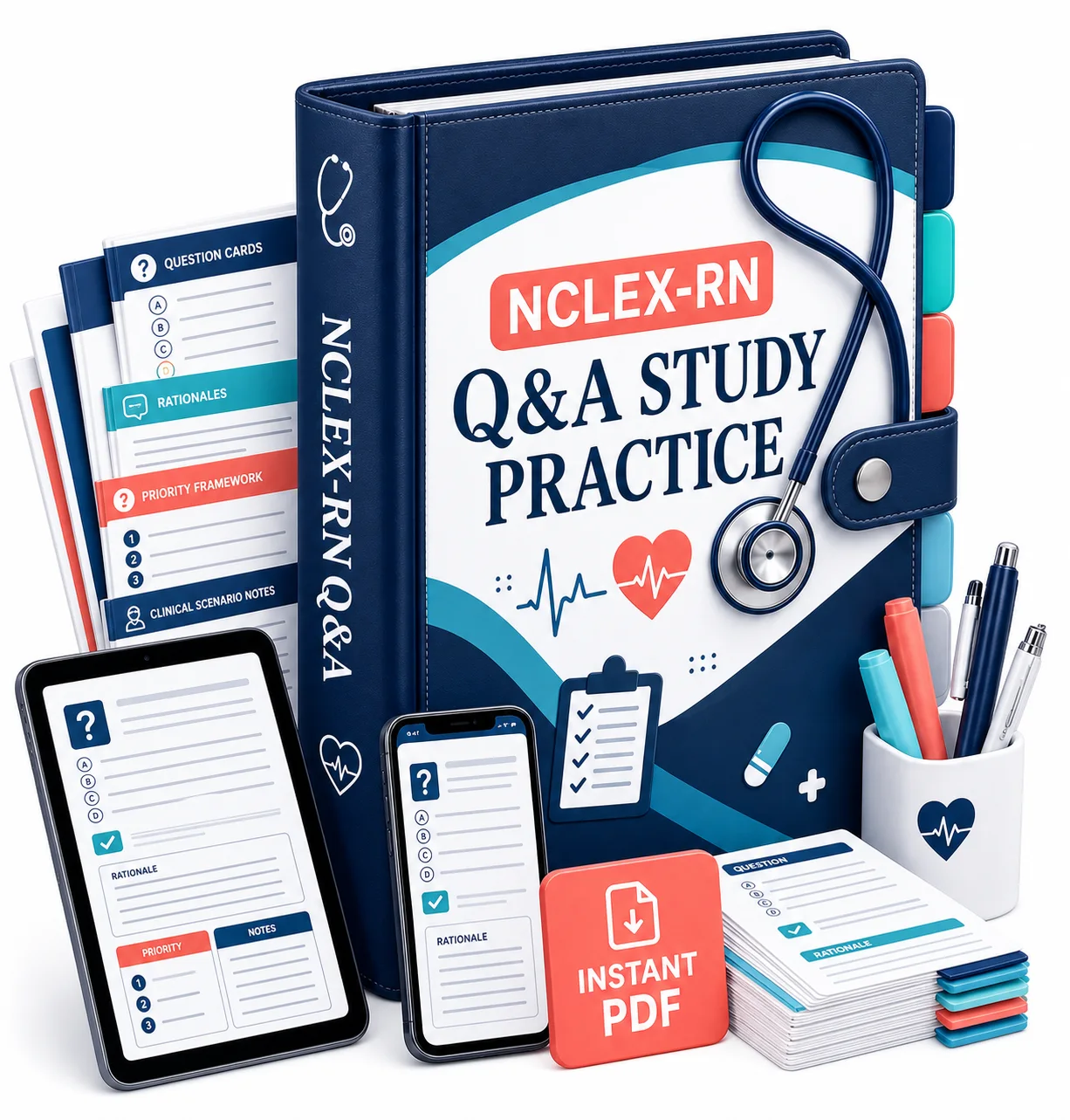 NCLEX-RN practice questions and explanations