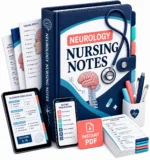 Neurology Nursing Notes digital PDF binder mockup