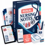 Renal Nursing Notes digital PDF binder mockup