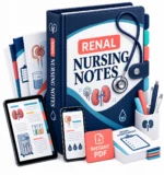 Renal Nursing Notes digital PDF binder mockup